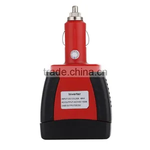 150W Power Inverter Cigarette Lighter Power Supply 12V DC to 220V AC Car Power Inverter Adapter With USB Charger Port Wholesale thumbnail-3