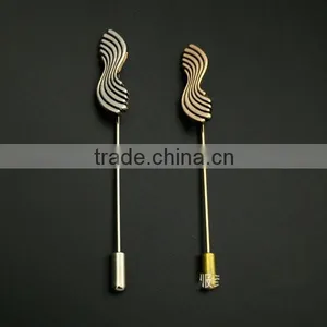 Formal Feather Roses Mixed Design Lapel Flower Pin for Wedding Ocasions LAP075 thumbnail-1