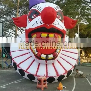 Halloween Decorative Inflatable Clown Head for Festival Decoration thumbnail-1