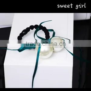 Square Crystal Ponytail Holder Rhinestone Elastic Hair Rope F69 thumbnail-6