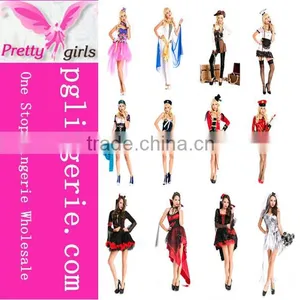 Wholesale Sexy Halloween Party Clothing Woman Sex Cosplay Costume thumbnail-1