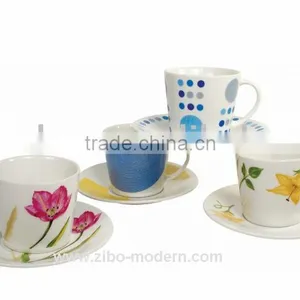 Fine Porcelain Cup & Saucer in Imprint thumbnail-1