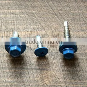 Roofing Screw Hex Washer Head Self-Drilling Screws With Colors Painted thumbnail-6