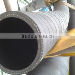 Steel Wire Reinforced Water Suction 8'' Inch Rubber Hose thumbnail-1