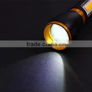Patented Durable Aluminum Alloy COB LED Torch With 2015 New Design thumbnail-6