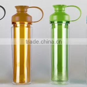 Dubble Wall Bottle New Design Bottles BPA Free Plastic Bottle thumbnail-5