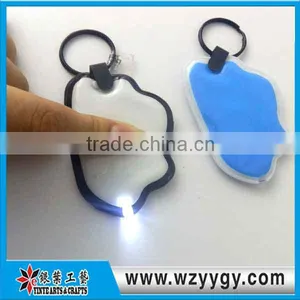PVC Light Keychain, Led Key Chain thumbnail-1