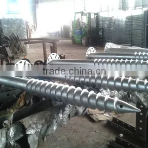 Flange Ground Screw, Solar Mounting Screw, Ground Anchor thumbnail-2