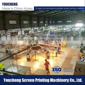 Korea Tech CE Certification Circular Screen Printing Machine/Textile Screen Printing thumbnail-3