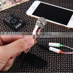 Mini Microphone for Apple and Android Mobile Phone Karaoke, AUX Port Microphone for Computer and Latop thumbnail-4