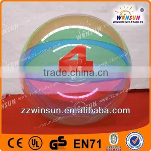 TPU Inflatable Water Walking Ball With Germany Tizip Zipper thumbnail-1