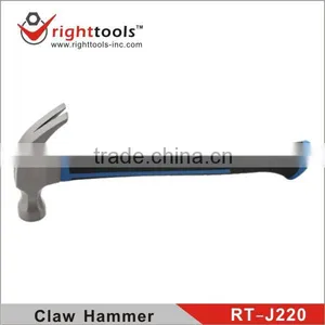 RIGHTTOOLS RT-J220 New Process American Type Claw Hammer With Fibre Handle thumbnail-1