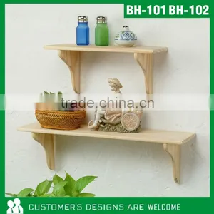 Colorful Cube Wall Shelf, Wooden Round Wall Shelf, Round Shelf thumbnail-2