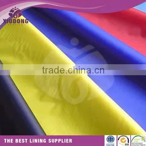 PA&PU Coated 100% Polyester Taffeta for Lining Fabric thumbnail-2