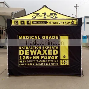 3x3(10x10ft )Durable Metal Easy up Folding Beach Tent for Advertising thumbnail-5