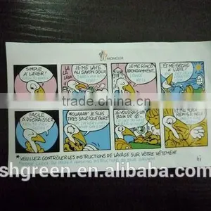 Wearable Polyester Satin Size Printing Tag thumbnail-3