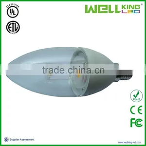 New Product COB Led Candle Bulb,5w Led Candle Light E26/e12 Base thumbnail-1