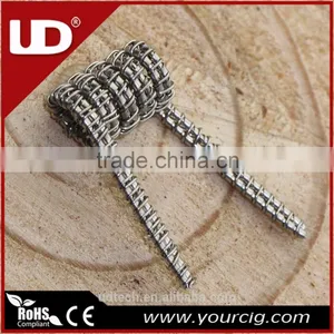 UD Prebuilt Clapton Coils Staggered Fused Clapton Coil Wire thumbnail-4