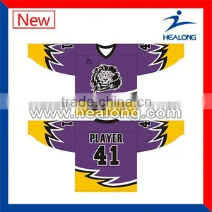 2015 Promotion Dri Fit Discount Sublimation Inline Hockey Jersey thumbnail-1