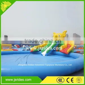 Giant Kids Inflatable Amusement Water Slide thumbnail-2