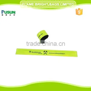 Colorful PVC Road Safety Reflective Wristband thumbnail-3