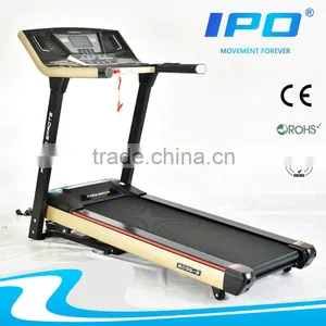 Double Speaker Blue Screen LCD Home Sport Fitness Treadmill Machine thumbnail-1
