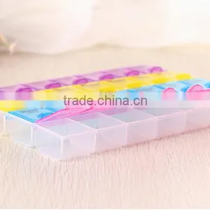 China Manufacture Plastic Pocket Size Pill Box thumbnail-3