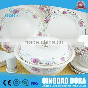 100 Piece China Dinner Sets/luxury Fine China Dinner Set,new Bone China Dinnerware/fine China Colorful Dinnerware Sets thumbnail-1