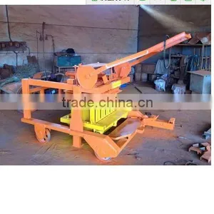 Diesel Mobile Cement Brick Laying Machne QM4-45 Price thumbnail-4