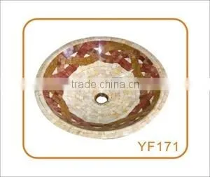 2016 Hot Selling Promotion Natural Stone Counter Top Wash Basin thumbnail-3