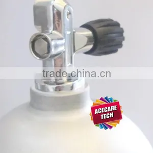 20MPa Diving Cylinder, 12L Aluminum Gas Cylinder for Diving With Valve Installed thumbnail-1