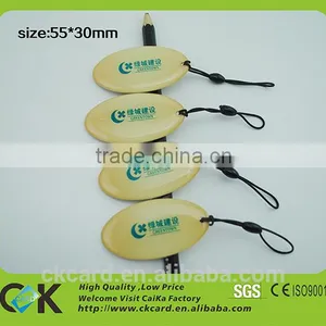 Custom Programmable Rewritable RFID Epoxy Tag for Attendance System thumbnail-3