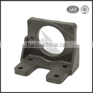 Sand Cast Custom Dalian QT500-7 Bearing Support Bracket for Pump thumbnail-1