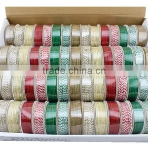 Striped Color Cotton Baker's Twine for Cup Cake Packing thumbnail-1