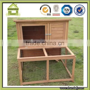 Fir Wood Outdoor Unique Rabbit Cages thumbnail-1