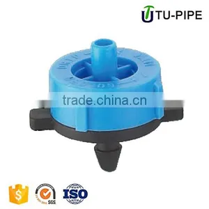 Plastic Black Pressure Compensation Dripper for Drip Irrigation System thumbnail-1