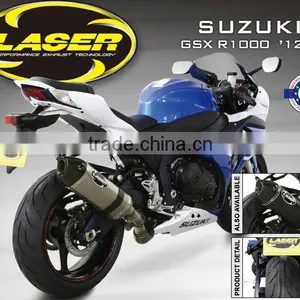 For SUZUKI GSX-R1000 2012- SM Motorcycle Exhaust Pipe LASER HotCam2 DS Slip-on Muffler thumbnail-1