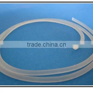 Clear Flexible Solid Silicone Rubber Seal Strip thumbnail-1