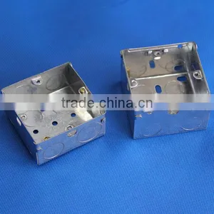 Manufacturer of 3*3 Size 35mm Depth gi Metal Junction Box thumbnail-1