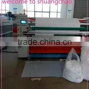 Micro-Computer Controlled Nonwoven Roll Cross Cutting Machine Price thumbnail-1