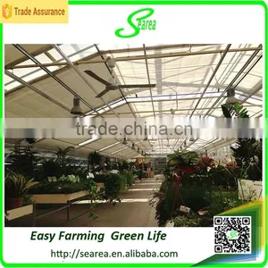 Mult Span Commerical Glass Greenhouse for Sale thumbnail-2