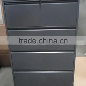 Steel Filing Cabinet 4 Drawer File Cabinet Lateral Drawer Horizontal File Cabinet thumbnail-1