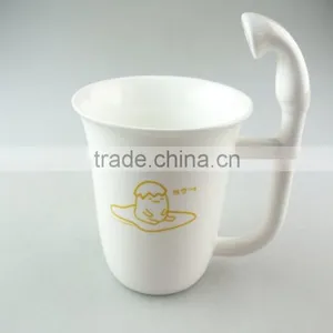 Coffee Mugs,white Ceramic Coffee Mugs.coffee Mugs With Special Handel thumbnail-1