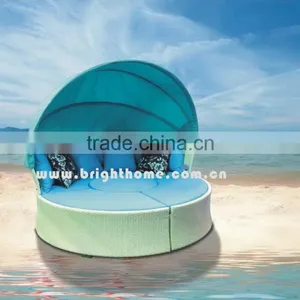 Round Combination Floor Sofa Lounge Suite for Garden thumbnail-2