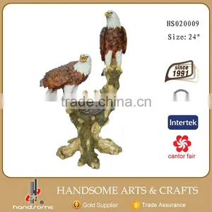 Resin Animal Large Eagle Statues Garden Statue Eagle thumbnail-2