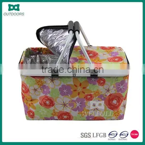 Insulated Refrigerated Folding Portable Cooler Bag thumbnail-1