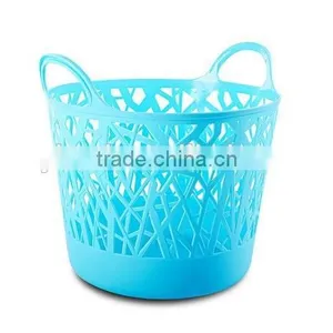 2017 New Product Rain Tree Plastic Storage Basket(with Handle) thumbnail-2