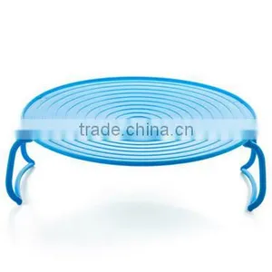 High Quality 120g Kitchenware Plastic Microwave Oven Bowl Stand Holder Rack thumbnail-4