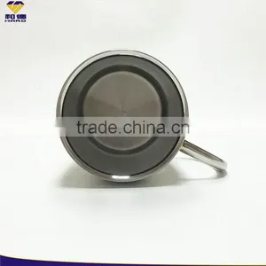 High Quality Double Wall Barrel Shaped Stainless Steel Beer Mug In 380 Ml, 430 ml thumbnail-4