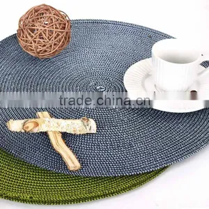 Home Use Plastic Tablemat/braided Placemat/placemat for Dinnerware thumbnail-1
